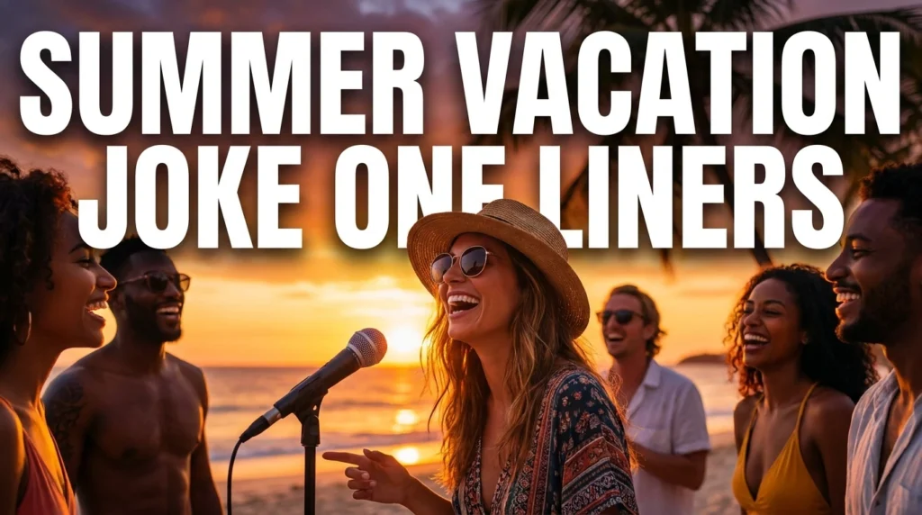 Summer Vacation Joke one liner