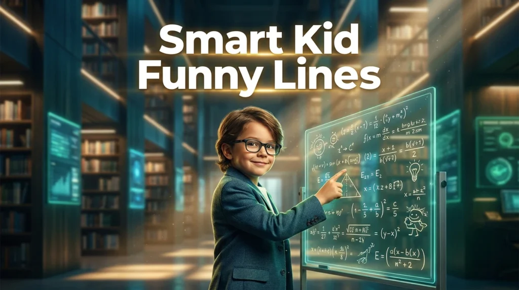 Smart Kid Funny lines