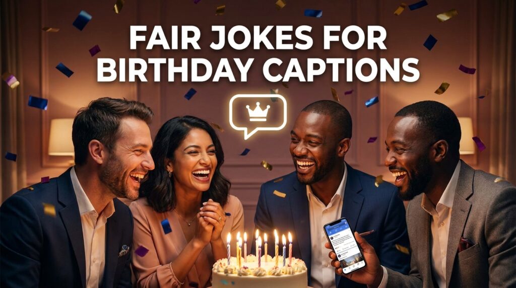 Fair Jokes for Birthday Captions