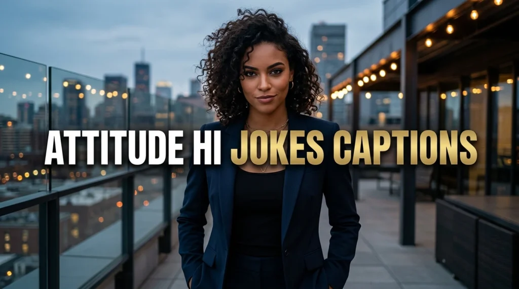 attitude hi jokes captions