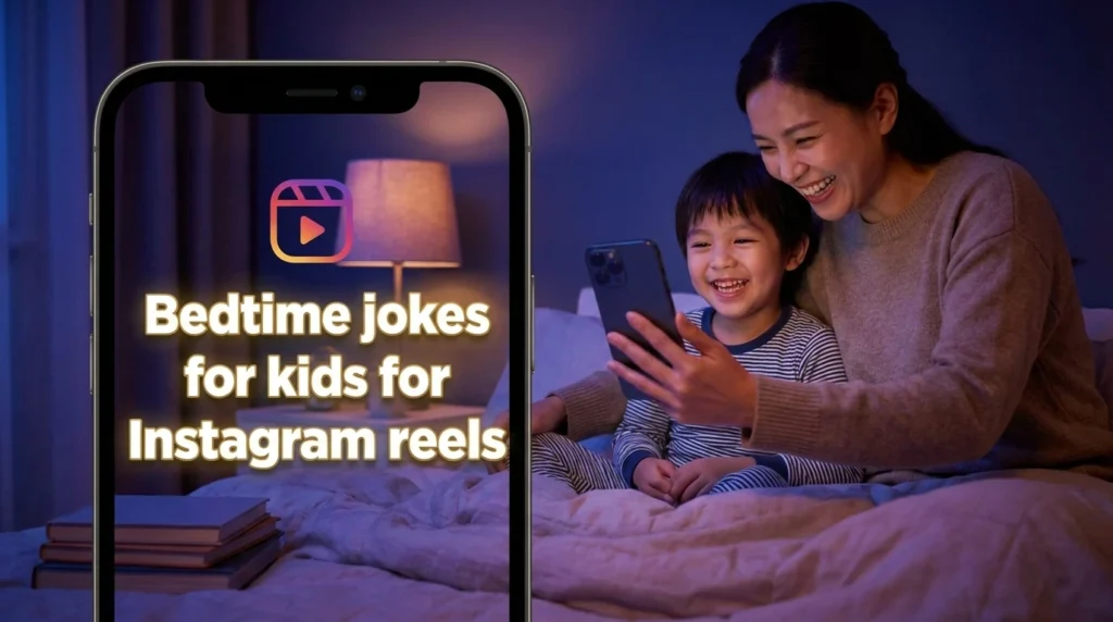 Bedtime Jokes For Kids For Instagram Reels