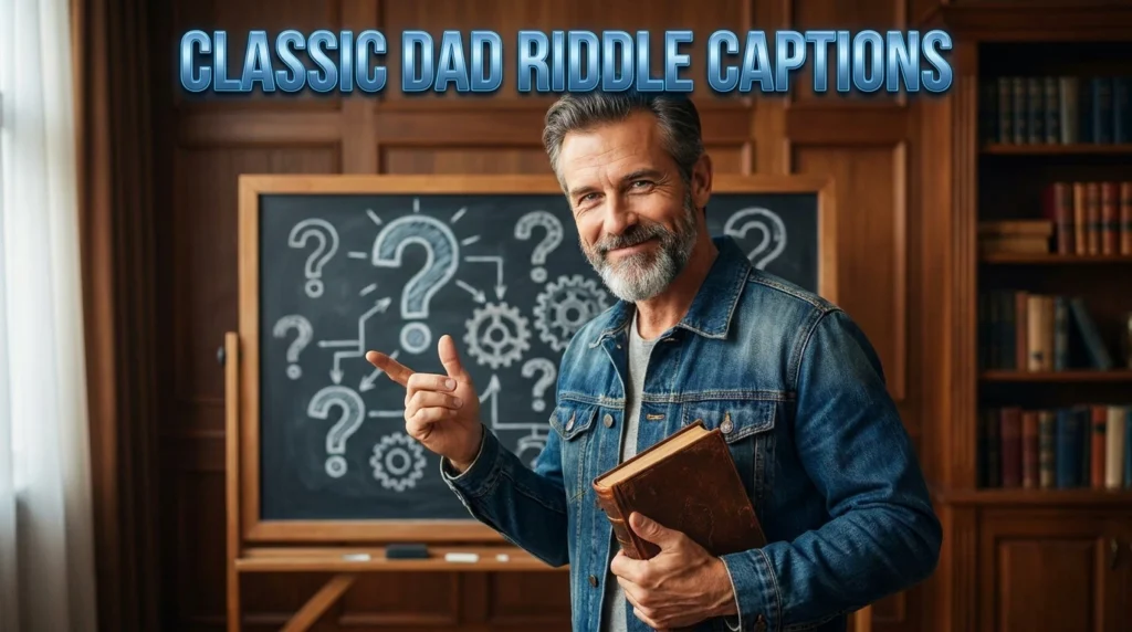 Classic Dad Riddle Captions