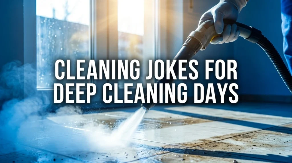 Cleaning Jokes For Deep Cleaning Days