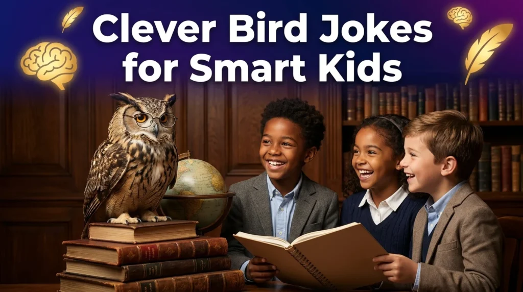 Clever Bird Jokes For Smart Kids