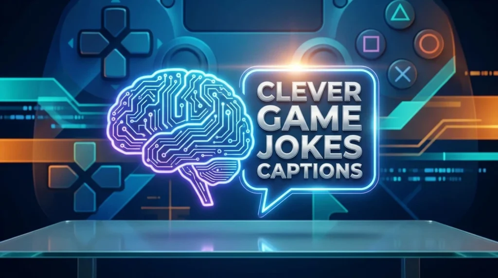 clever game jokes captions