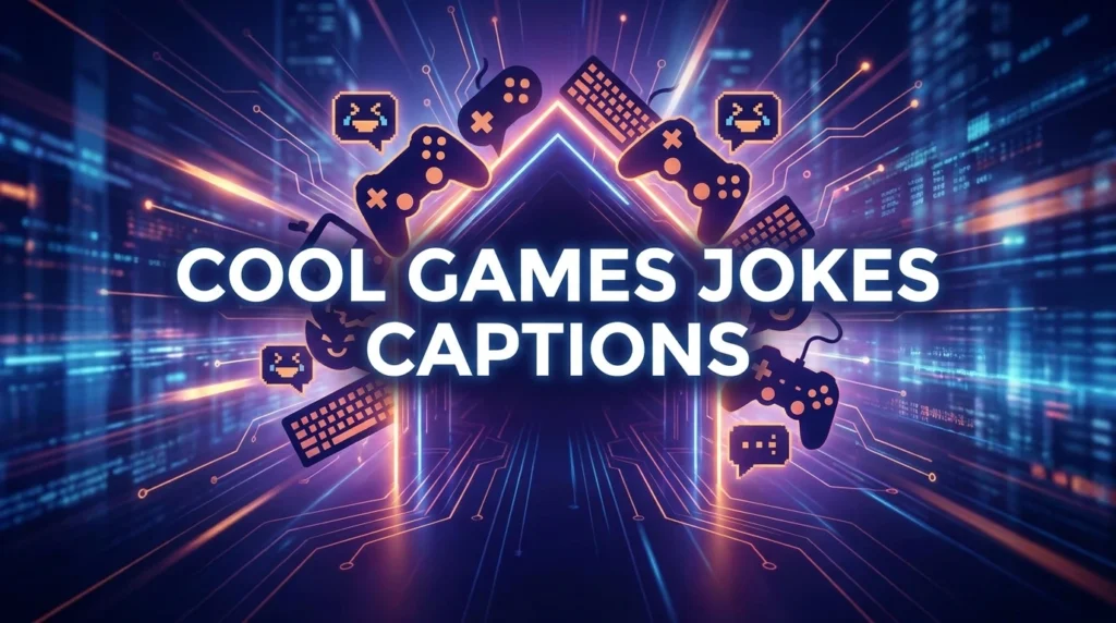 cool games jokes captions