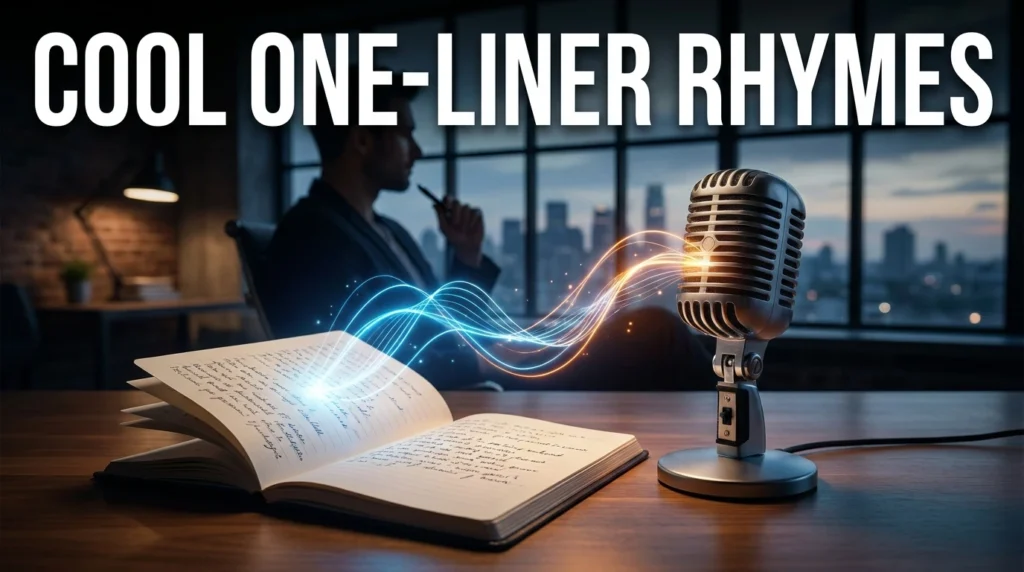 cool one liner rhymes