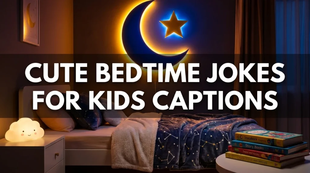 Cute Bedtime Jokes For Kids Captions