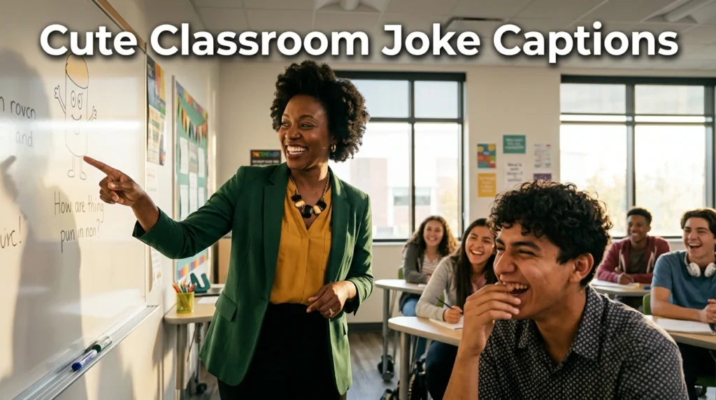 cute classroom joke captions
