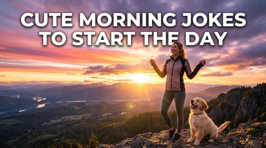 cute morning jokes to start the day