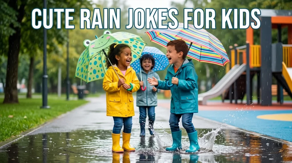 cute rain jokes for kids