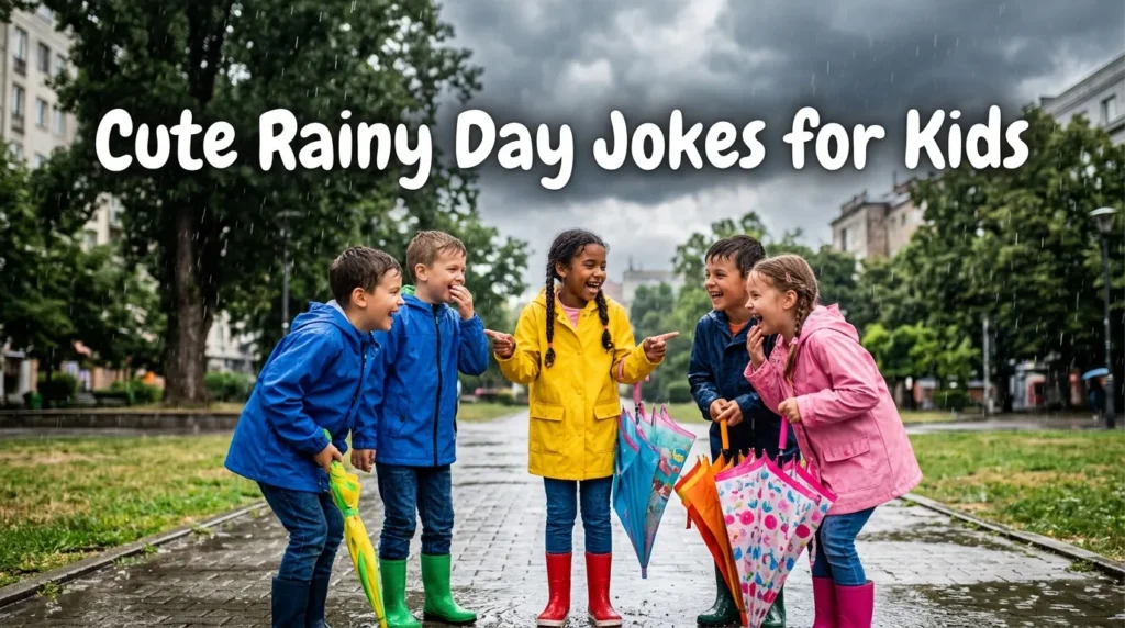 cute rainy day jokes for kids