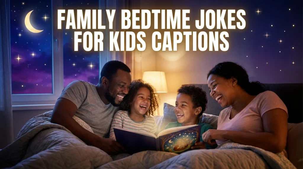 Family  Bedtime Jokes For Kids Caption