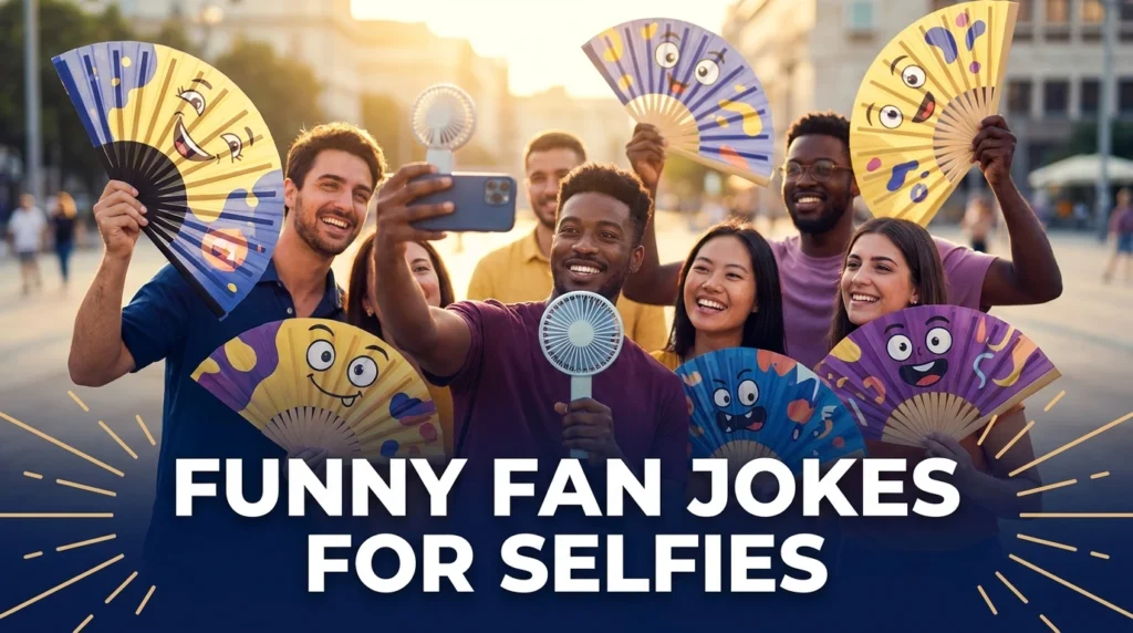 Funny Fan Jokes For Selfies