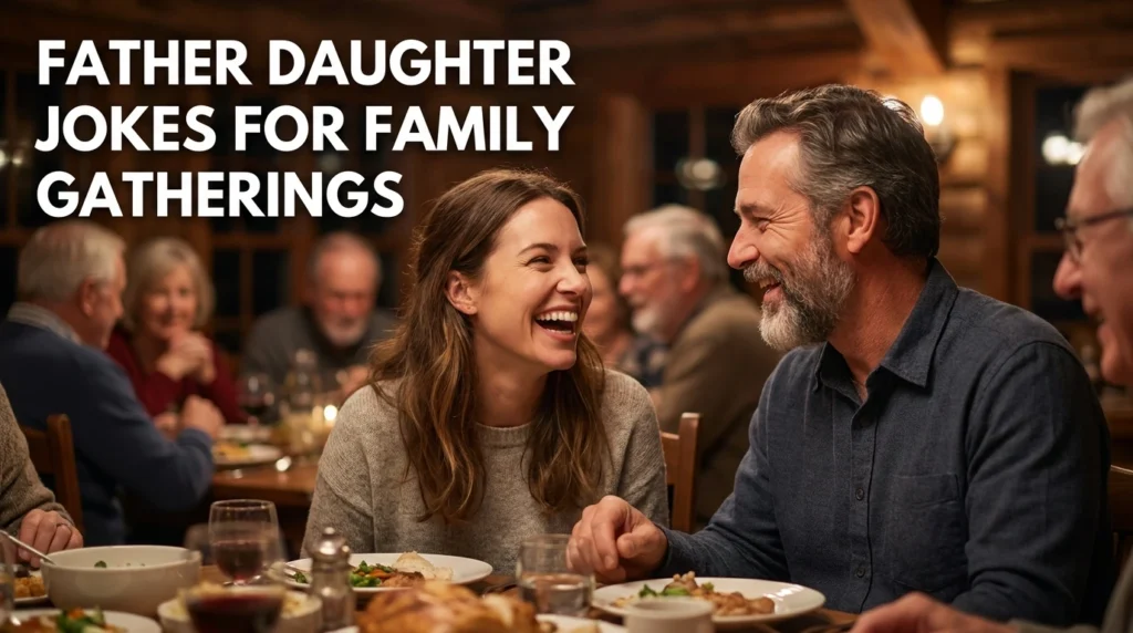 father daughter jokes for family gathering