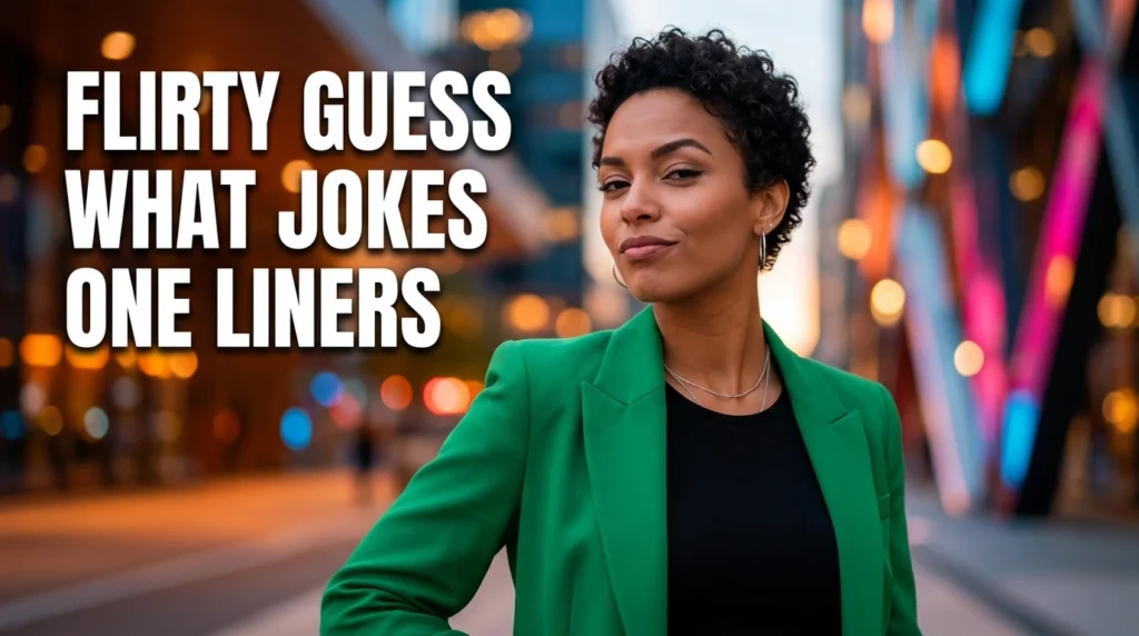 flirty guess what jokes one liners