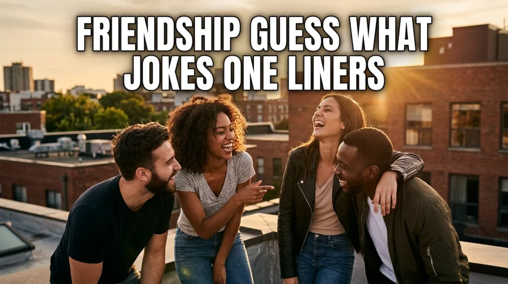 friendship guess what jokes one liners