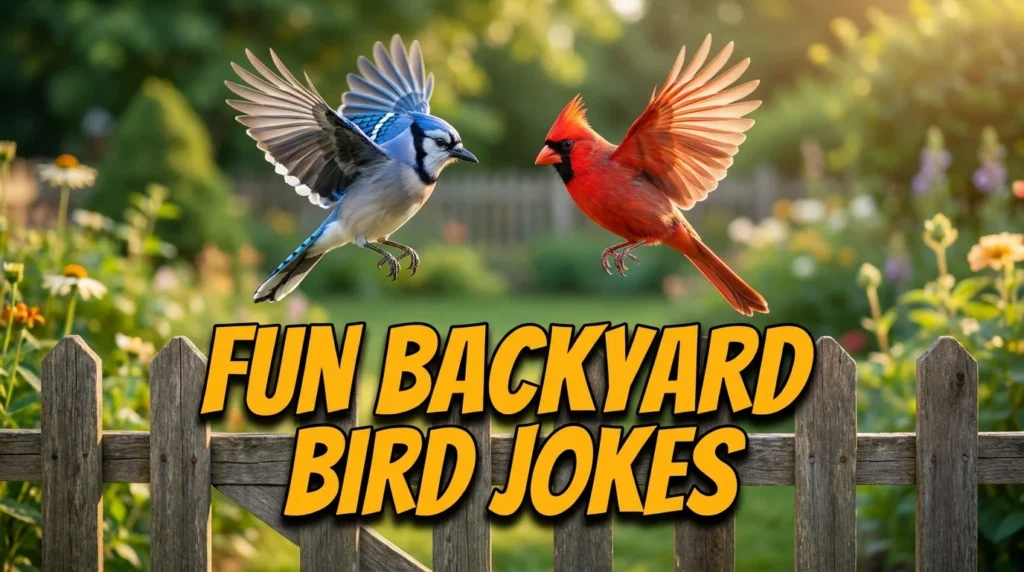 Fun Backyard Bird Jokes