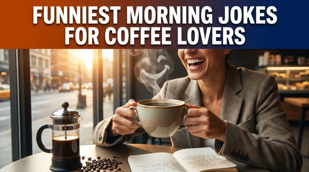 funniest morning jokes for coffee lovers