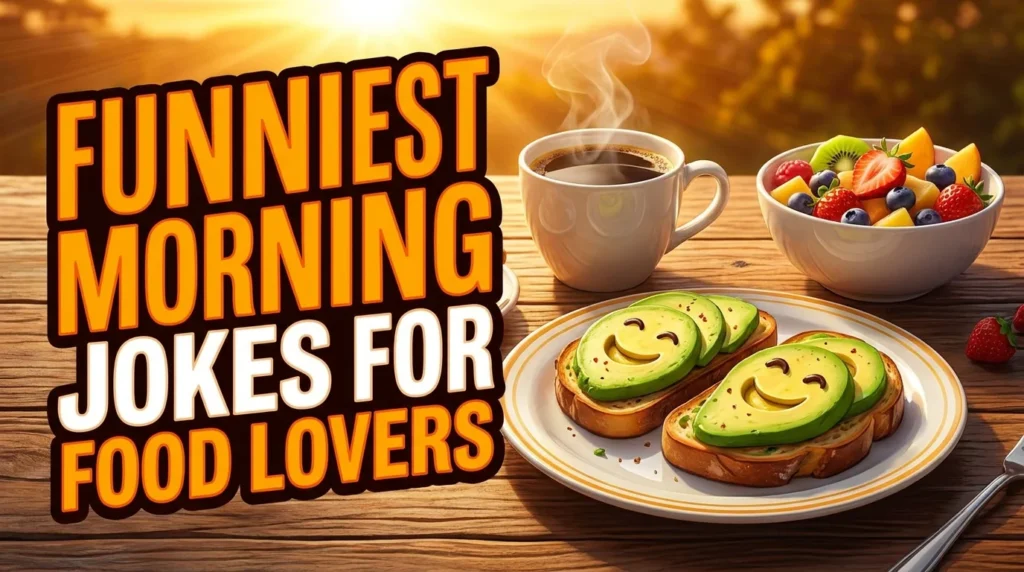 funniest morning jokes for food lovers
