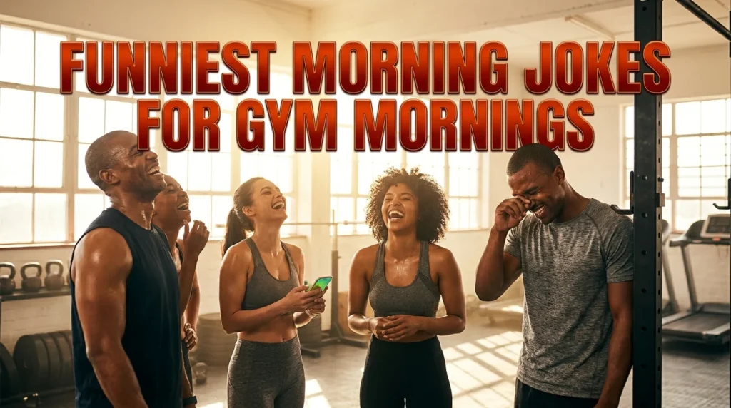 funniest morning jokes for gym mornings
