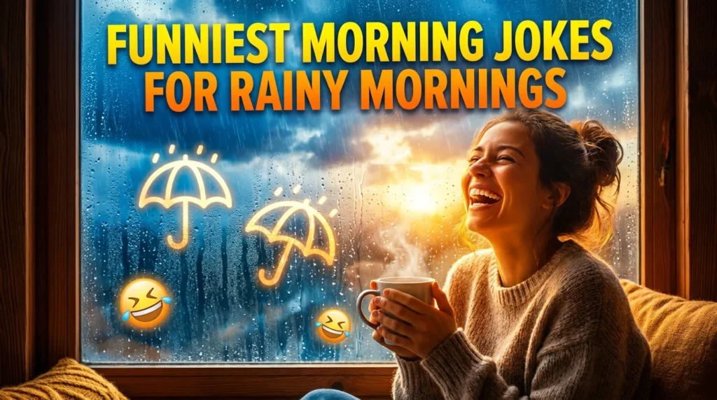 funniest morning jokes for rainy morning