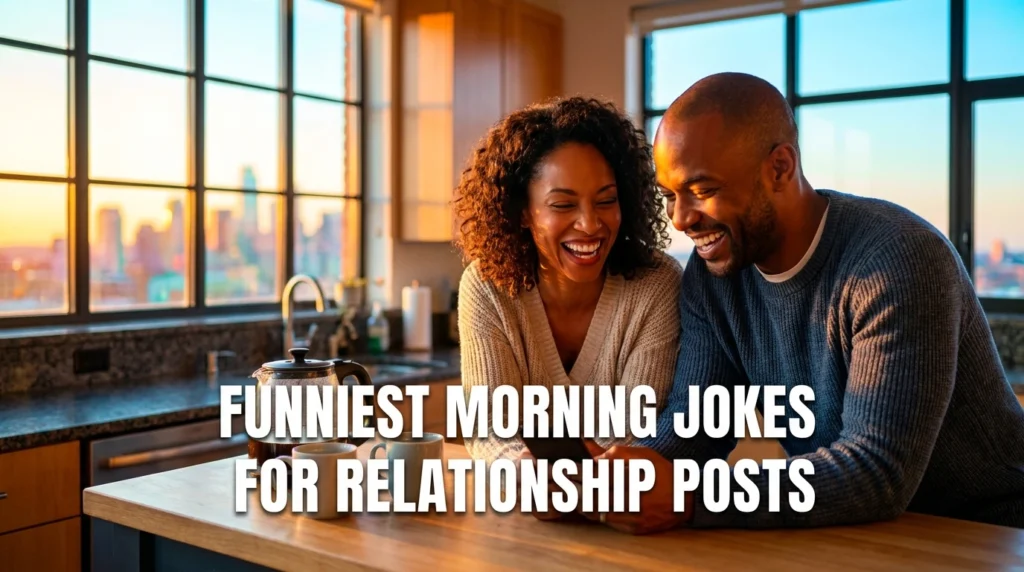 funniest morning jokes for relationship posts