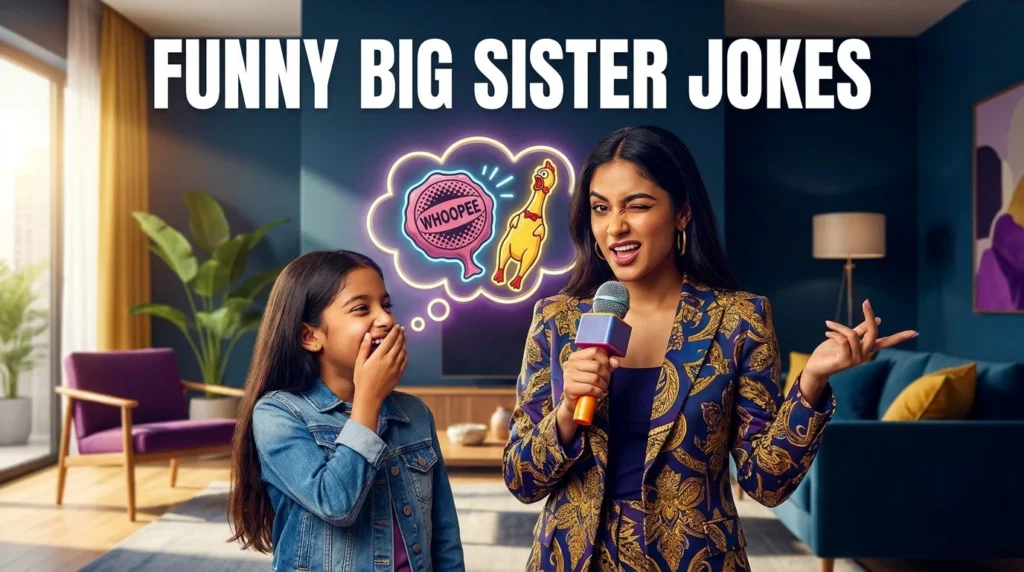 funny big sister jokes