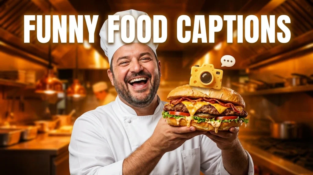 funny food captions