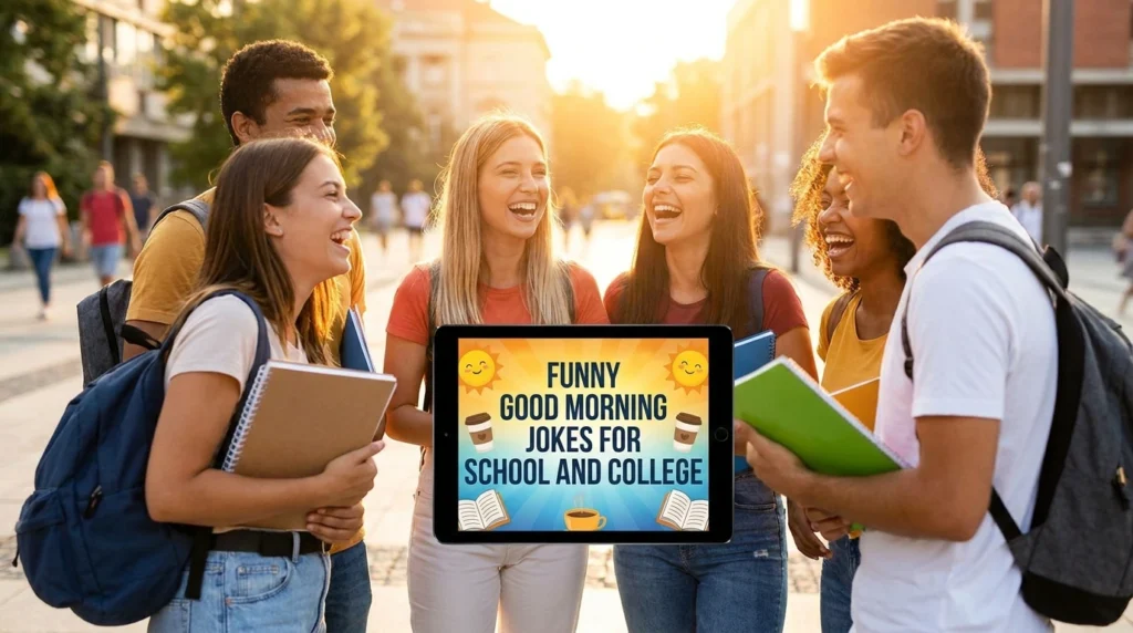 funny good morning jokes for school and collage