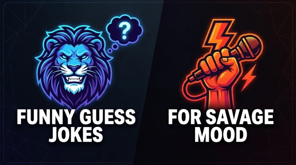funny guess jokes for savage mood