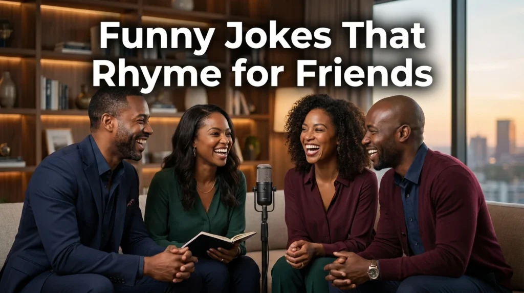funny jokes that rhyme for friends
