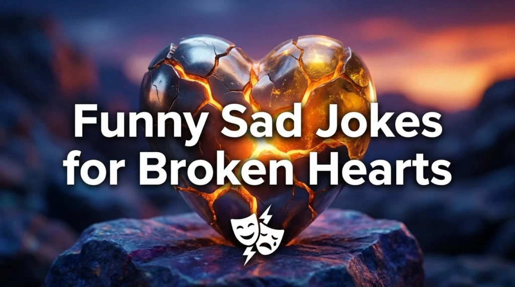 funny sad jokes for broken hearts