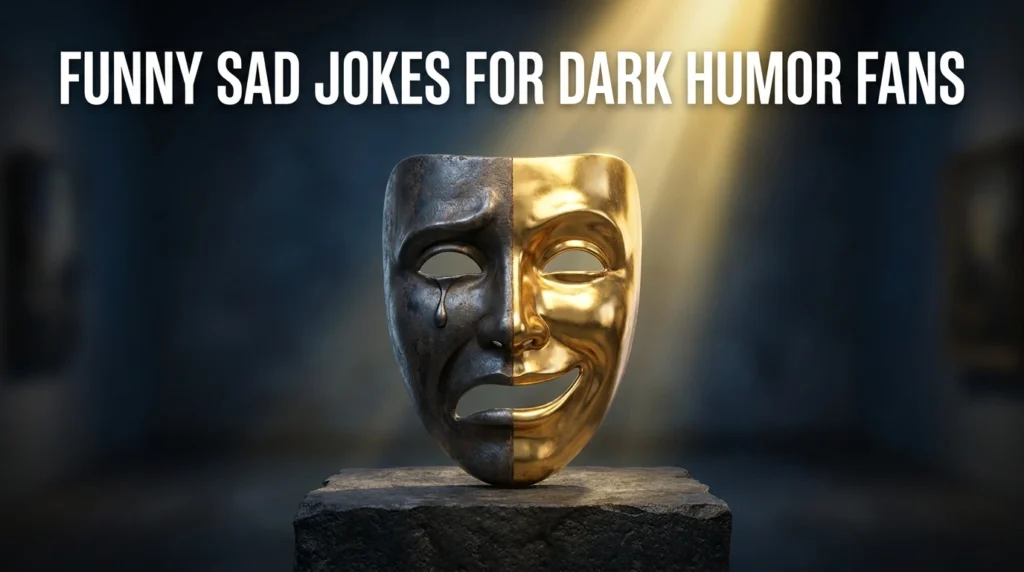 funny sad jokes for dark humor fans