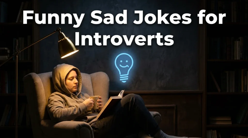 funny sad jokes for introverts