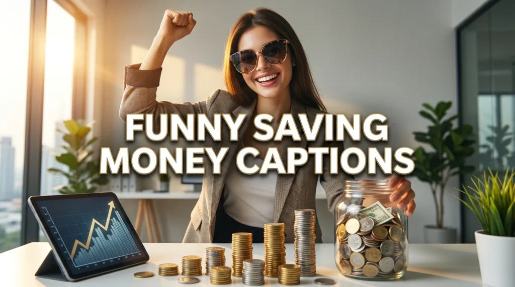 funny saving money captions