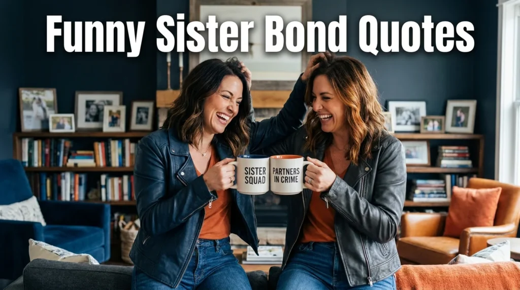 funny sister bond quotes