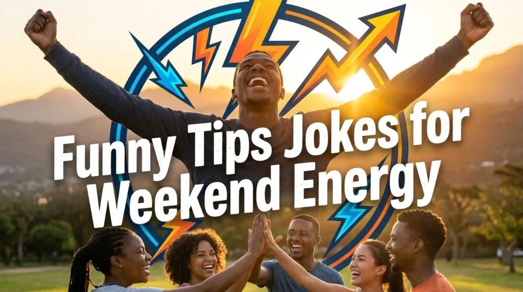 funny tips jokes for weekend energy