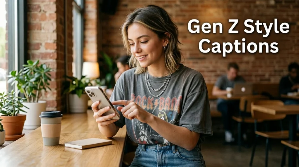 gen z style captions