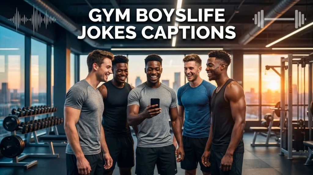 Gym Boyslife jokes Captions