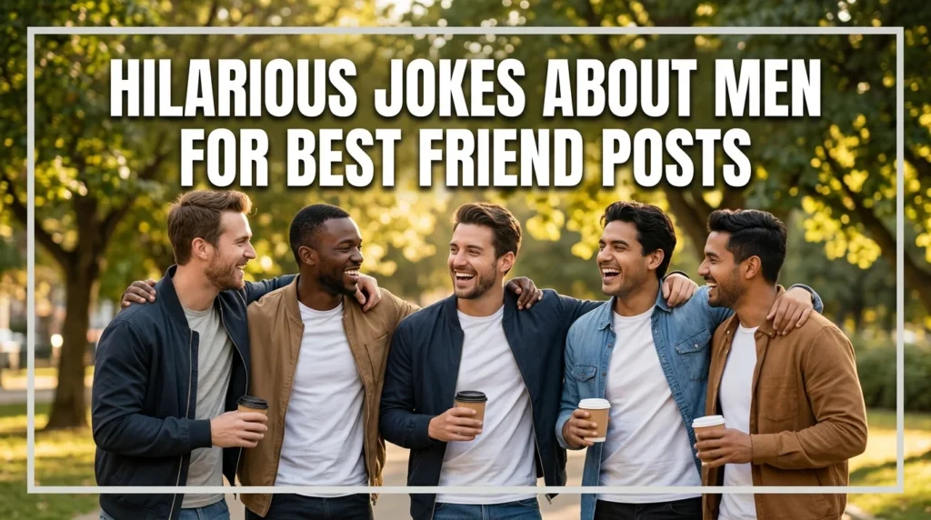 hilarious jokes about men for best friend posts