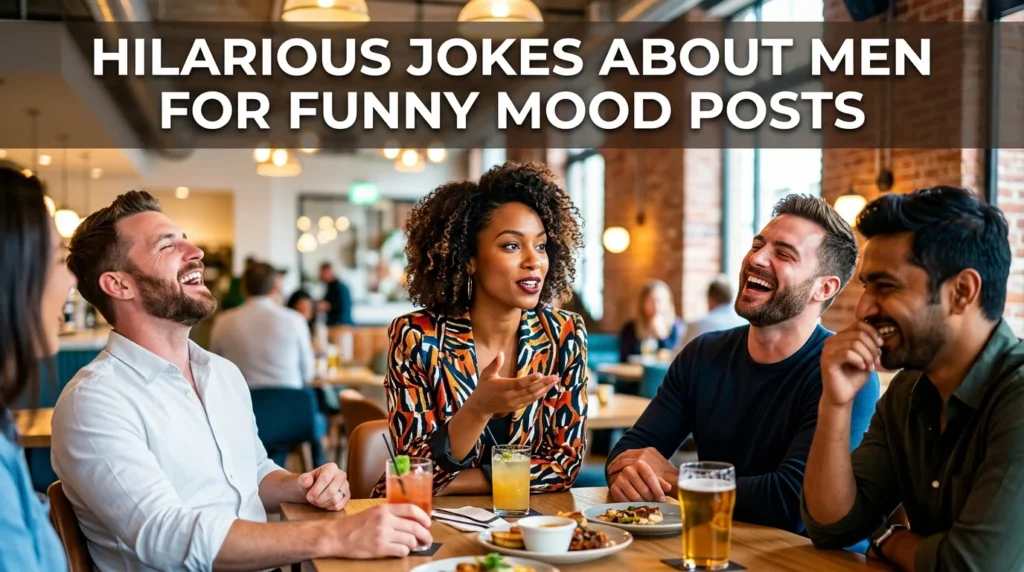 hilarious jokes about men for funny mood posts