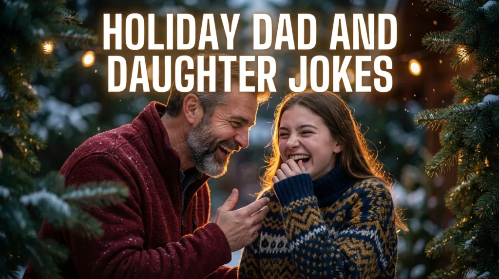 Holiday Dad And Daughter Jokes