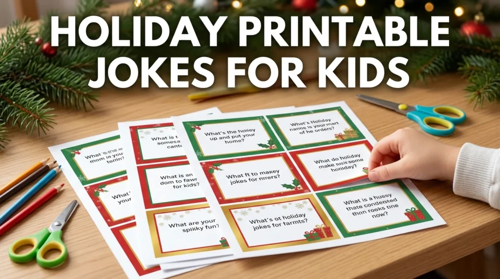 holiday printable jokes for kids