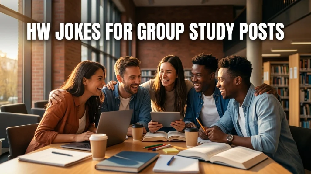 hw jokes for group study posts