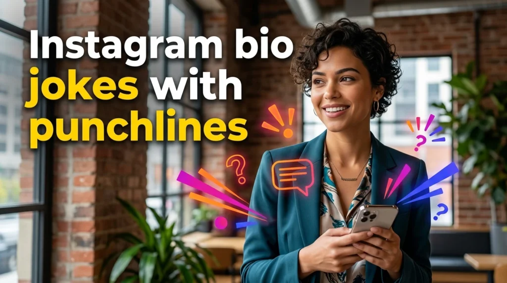 instagram bio jokes with punchlines