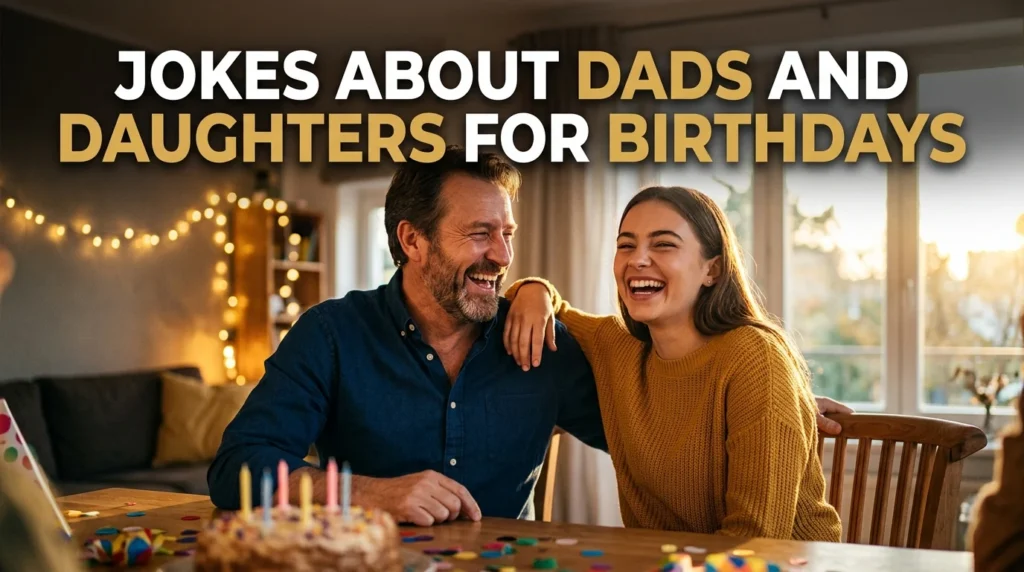 jokes about dads and daughters for birthdays