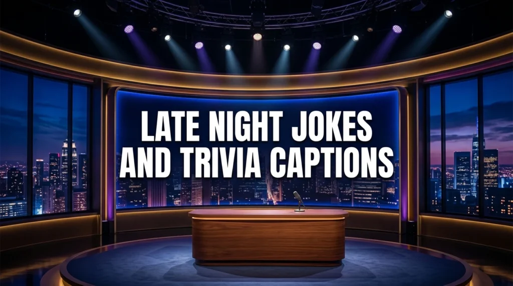 late night jokes and trivia captions
