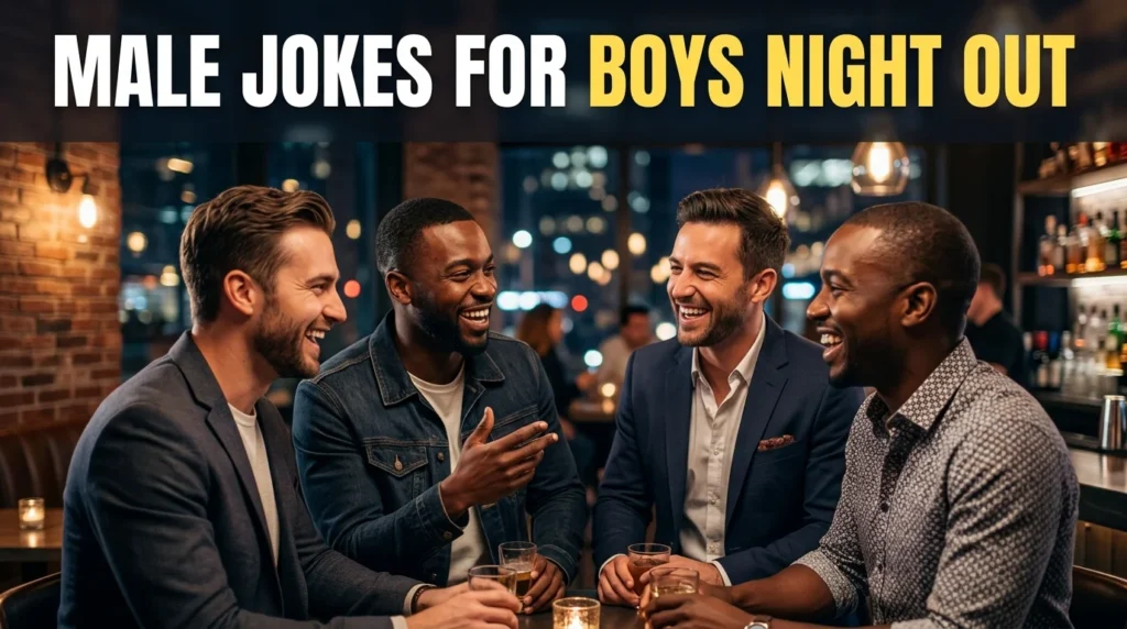 male jokes for boys night out