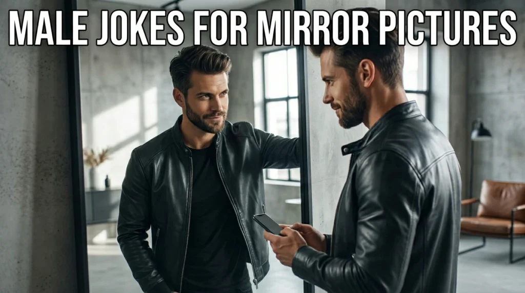male jokes for mirror pictures